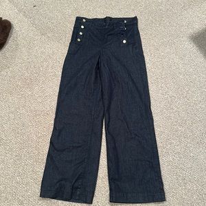Ann Taylor wide leg jeans size 4